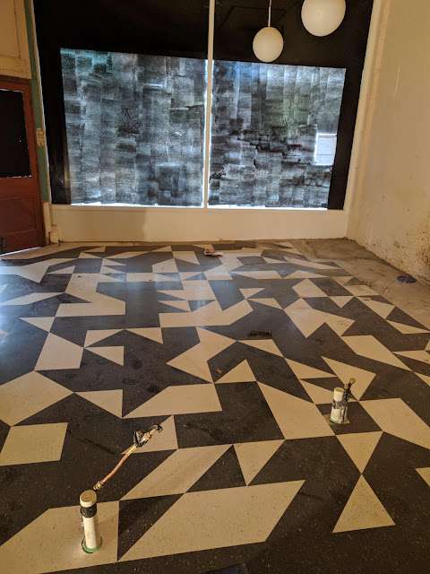 Classic Black & White Vinyl Tiles project photo 5