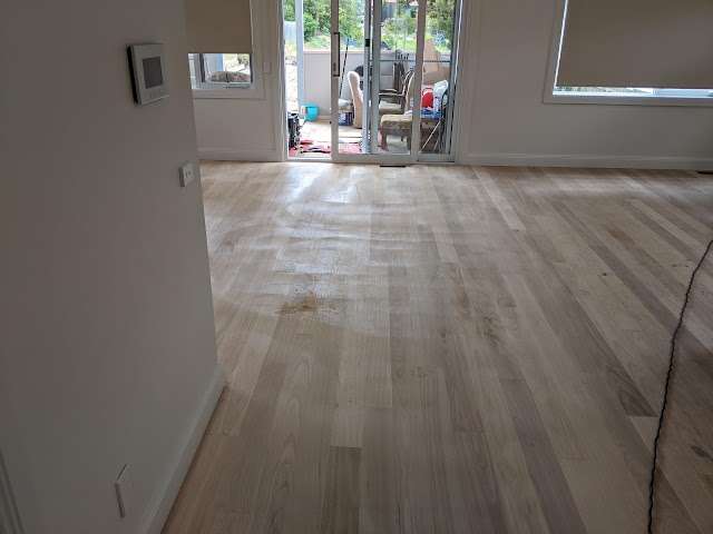 Brown-stained Australian Chestnut project photo 9